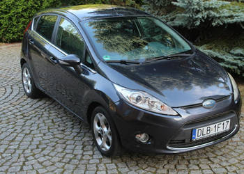 Ford Fiesta Benzyna 1,4 97 KM 134 tys km Titanium Zarejestrowana Mk7 (2008…
