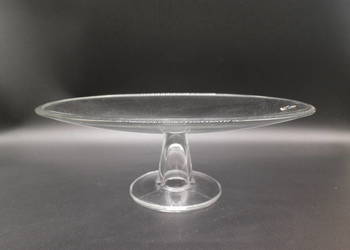Patera szklana na ciasto / tort na nóżce - Elegancka ekspozycja wypieków