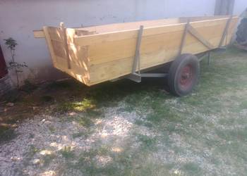 wóz przyczepa 1 osiowa sam
