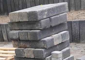Palisada betonowa Grafitowa 60 x 16,5 x 11