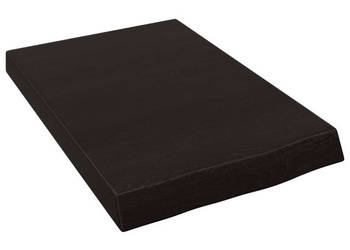 Półka ciemnobrązowa 40x60x(2-6) cm wykończone drewno dębowe WM-363757