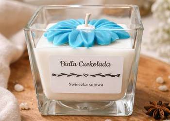 Świeczka sojowa - Biała czekolada