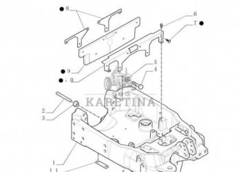 New Holland T6010 Wspornik 84179062