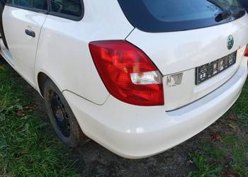 Skoda fabia 2 fl błotnik lama drzwi fotele zderzak skrzynia biegów p