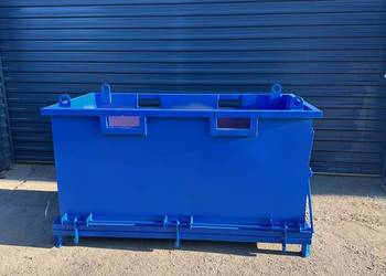 Kontener z otwieranym dnem samowyładowczy 2 m3 na piasek CE