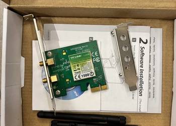 Karta WiFi PCI Express TP-Link TL-WN881ND 300 Mbps + anteny