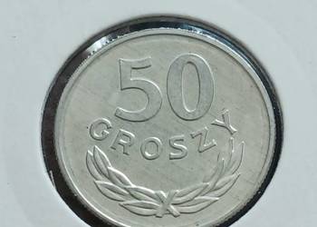 50 Groszy PRL 1986 r. Mennicze-z rolki Typ A