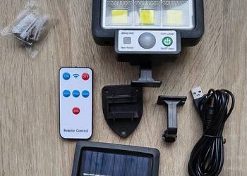 Lampa solarna z czujnikiem ruchu i zmierzchu
