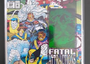 The Uncanny X-Men - komiks z hologramem Marvel 1993 rok
