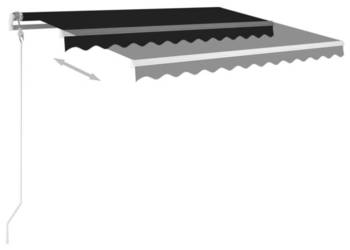 vidaXL Automatycznie zwijana markiza, 300 x 250 cm, antracytowa(SKU:3068869