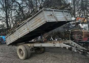 przyczepa wywrotka jednoosiowa