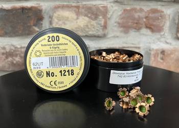 Kapiszony 6mm RWS 1218 do broni czarnoprochowej 200szt.