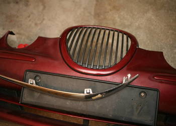 Jaguar S type zderzak przód CGG carnival mica red