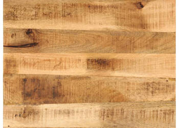 Blat stołu 40x40x38 cm naturalna krawędź drewno mango WM-370390