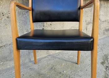 Duński fotel vintage mid-century modern design z lat 50.-60. XXw.