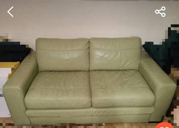 Sofa, kanapa skórzana dwuosobowa