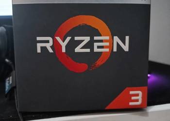 Procesor AMD ryzen 2200g + chłodzenie wentylator grafika zintegrowana