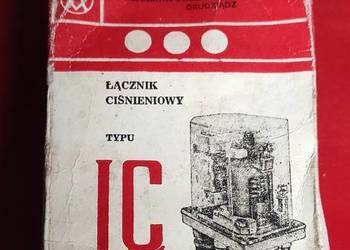 Wyłącznik ciśnieniowy Grudziądz LC1 stare zapasy PRL