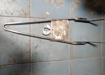 Sissy Bar samoróba stal nierdzewna 70 cm zdjęte z Harley Sportster