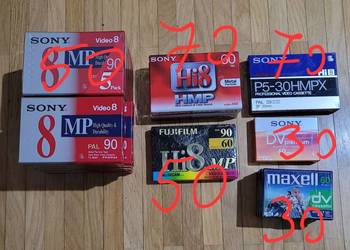 Kasety do kamer Sony maxell