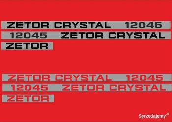 naklejki zetor crystal 12045
