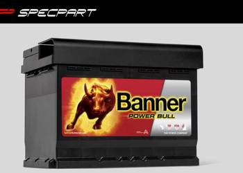 Akumulator 62Ah 550A Banner Power Bull. Darmowa wymiana!