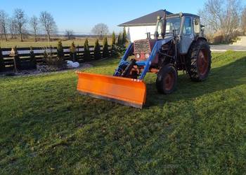 Jumz MTZ z turem, chwytak do bel, widły krokodyl, szufla, pług do sniegu