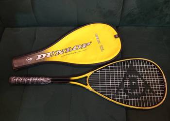 Rakieta do squasha Dunlop MAX TI czarno-żółtym NOWA +Pokrowiec