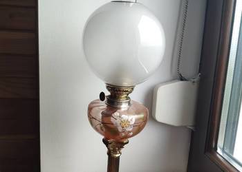 Stara francuska lampa naftowa nr 33 XIX wiek