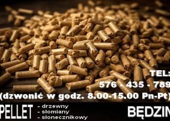 Pellet drzewny, słomiany lub słonecznikowy