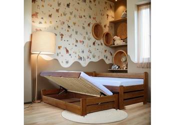 Łóżko DUAL- dwupoziomowe z otwieranym pojemnikiem