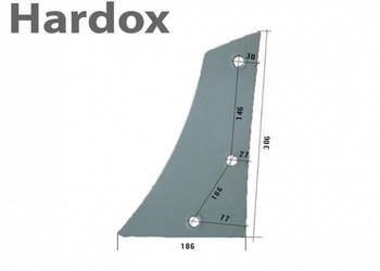 Pierś HARDOX 959425/L KG 101/121 części do pługa KRONE