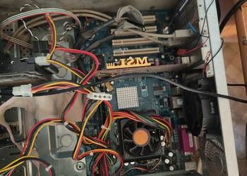 Retro komputer monitor crt