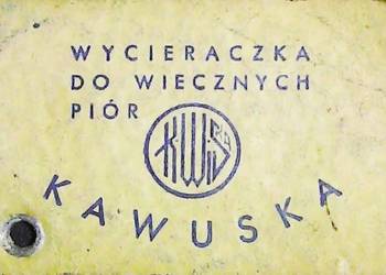 Przedwojenna reklamówka firmy Stalówki Kawuska Wasilewski i spółka