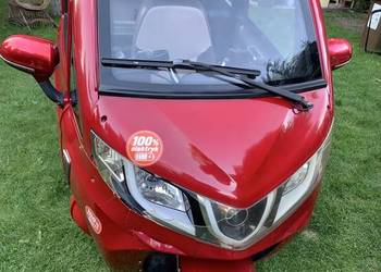 Skuter elektryczny z dachem trzykołowy bez prawa jazdy