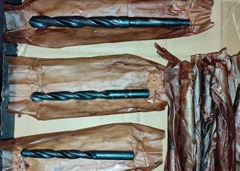 Wiertła do metalu ze stali HSS z chwytem stożkowym oraz cylindrycznym