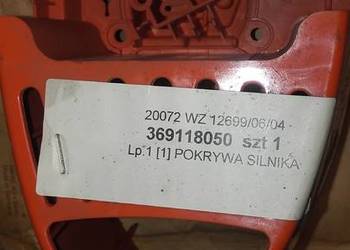 pokrywa silnika pilarki