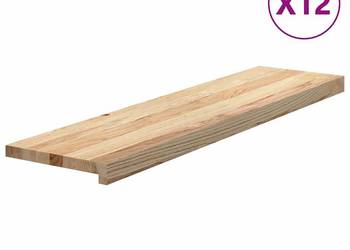 vidaXL Stopnie schodowe, 12 szt. surowe 100x30x2cm (SKU:3282926)