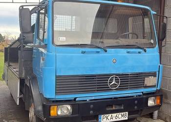 Samochód ciężarowy Mercedes-Benz 814 HDS żuraw dźwig