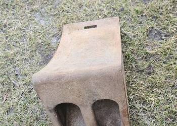 Klin metalowy pod koła PRL