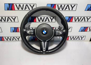 BMW X5 F15 F85 X6 F16 F86 KIEROWNICA M POWER ŁOPATKI SKÓRA WIBRACJE GRZANA