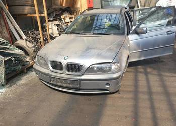 Maska pokrywa bmw e46 lift touring kombi silbergrau zderzak błotnik