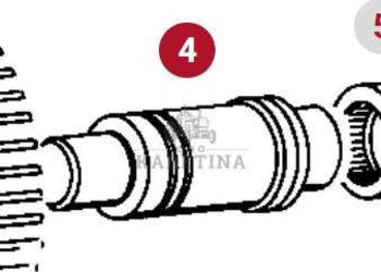 Fendt Favorit 514 Wał Wałek CZĘŚCI 514100320011