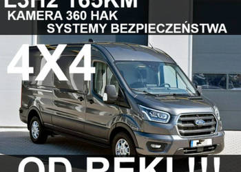 Ford Transit 4X4 165KM Hak Kamera 360 Napęd 4x4 Od ręki ! 2196 zł Szybki o…