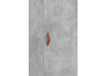 Szafka wisząca szarość betonu 345x34x90 cm WM-828832