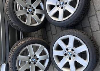 Oryginalne Alufelgi BMW 17" Styling 44 + NOWE Opony Letnie 215/45/17