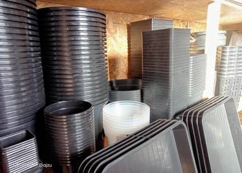 Doniczki tace uprawowe okrągłe kwadratowe