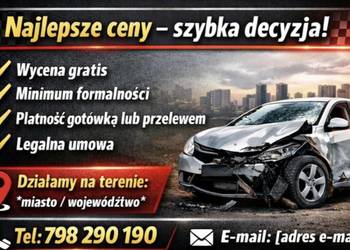 Skup Aut do 50 tyś / całe i uszkodzone/