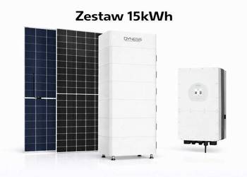 Zestaw budżetowy 15kWh HV (panele, inwerter, 3 fazy, magazyn 17 kWh)