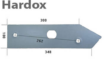 Płoza HARDOX 10384/L części do pługa GOIZIN